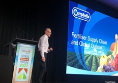 Scott Matthews from Campbells Fertilisers Australasia.